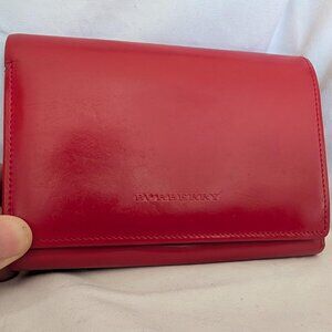 Authentic Burberry Wallet with Nova Check Accents